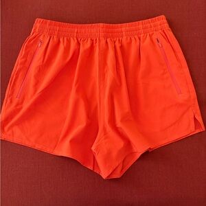 Outdoor Voices Women's Athletic Shorts - Bright Orange